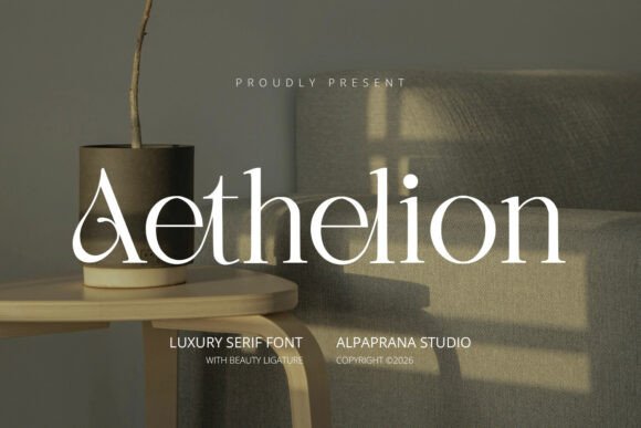 Aethelion: A Modern Serif with Timeless Character