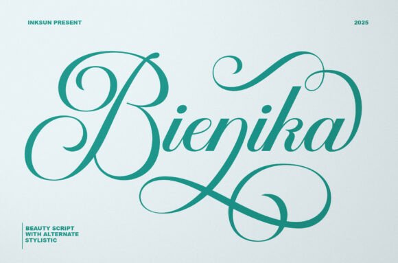 Bienika: A Typeface of Enchanting Elegance