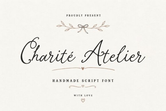Charite Atelier: A Font of Graceful Elegance
