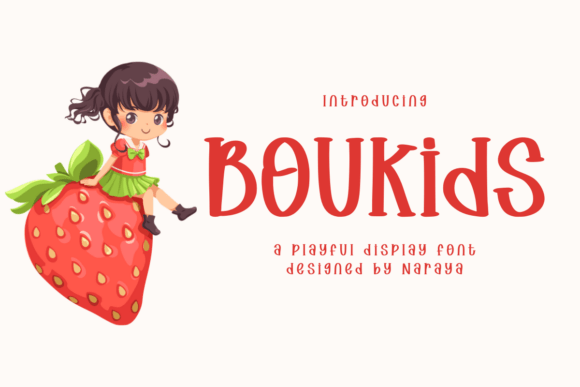 Discover the Joy of Boukids Font