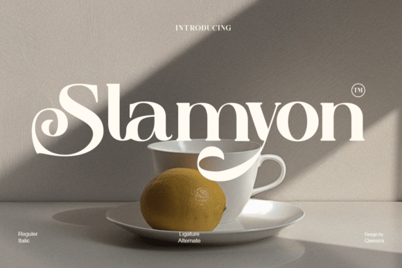 Slamyon: Modern Elegance for Refined Design Projects