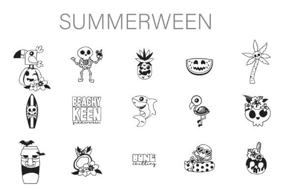 Summerween Dingbats: Unleash Your Spooky-Summer Creativity