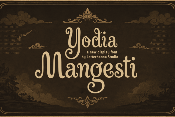 Yodia Mangesti: A Font of Cultural Depth and Bold Design